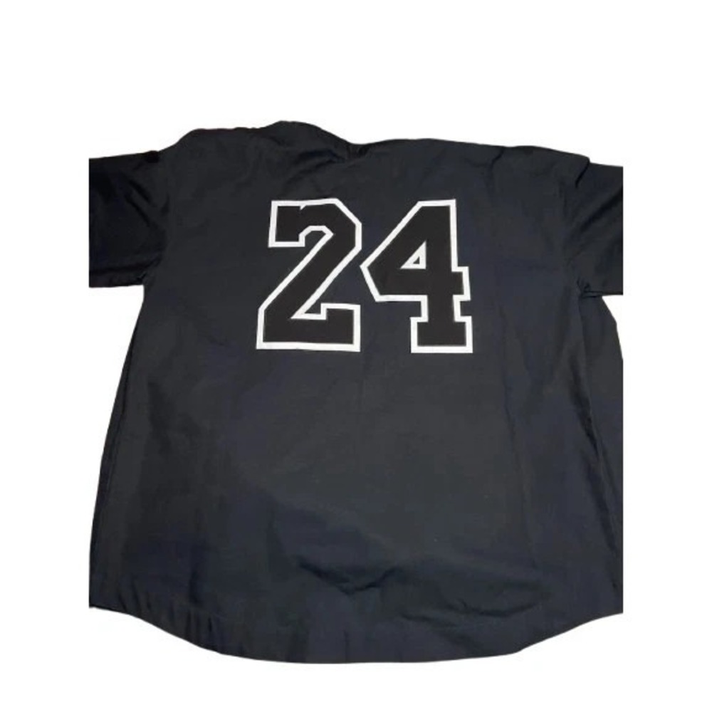 Nike Kobe Details Mamba Baseball Jersey Black IB0007 010 Men's Size XL New - Picture 5 of 7